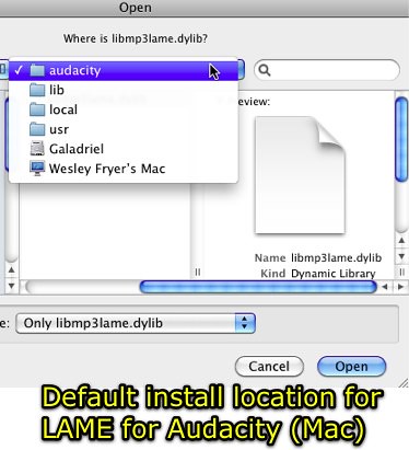 download lame for audacity on mac